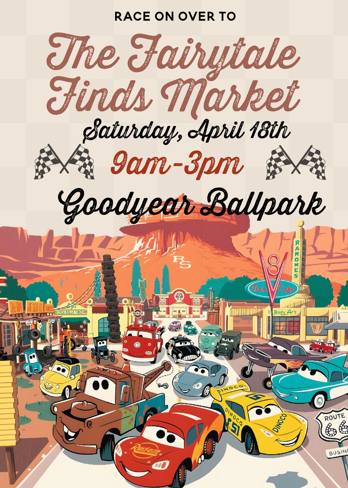 Fairytale Finds Market-Radiator Springs Edition