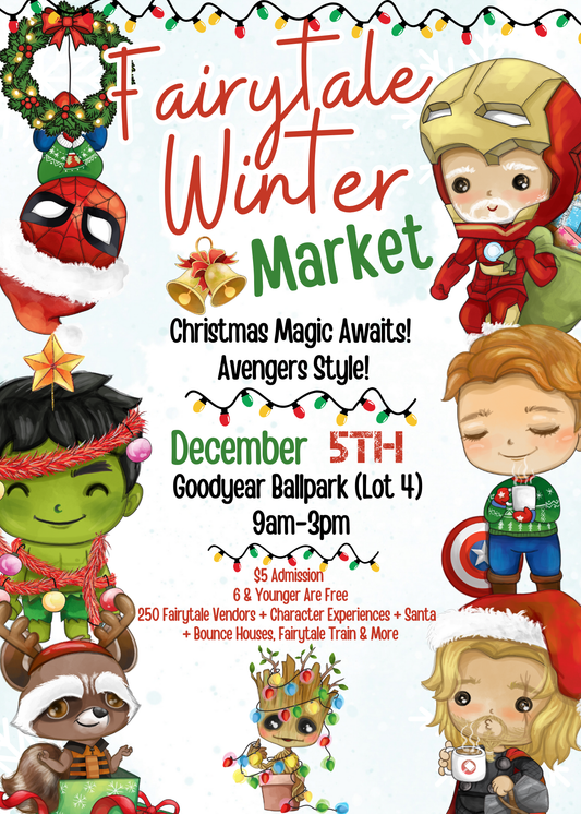 Fairytale Winter Market- Avengers Style
